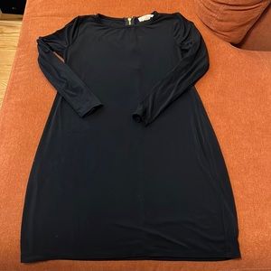 Michael Kors Long-sleeved Black Dress